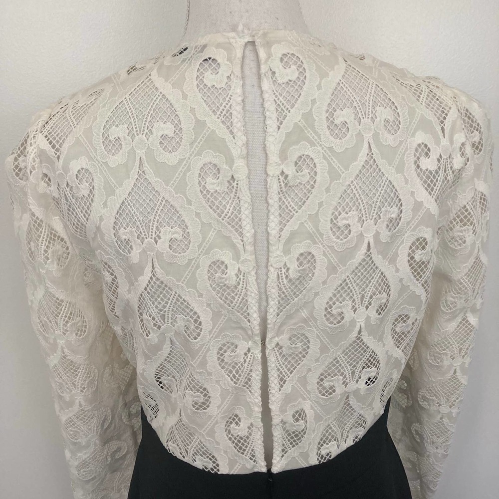SANDRO PARIS Camelia Crocheted Lace Mini Dress - Picture 5 of 12